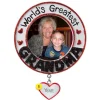 Clearance Personalized World's Greatest Grandma Frame Ornament Family Members