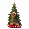 Sale Kurt Adler Personalized Yorkshire Terrier Dog Ornament
