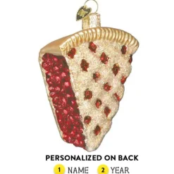 Sale Old World Christmas Piece Of Cherry Pie Ornament -