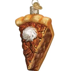 Clearance Old World Christmas Piece Of Pecan Pie Ornament -