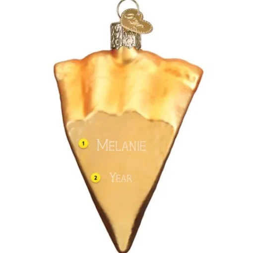 Clearance Old World Christmas Piece Of Pecan Pie Ornament -