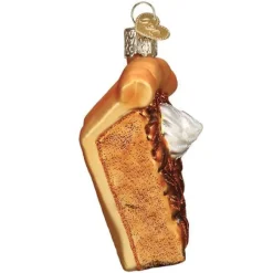 Clearance Old World Christmas Piece Of Pecan Pie Ornament -