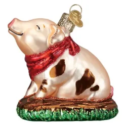 Best Sale Piggy In The Puddle Ornament - Horse & Farm