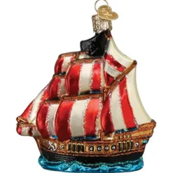 Sale Pirate Ship Ornament - Kids