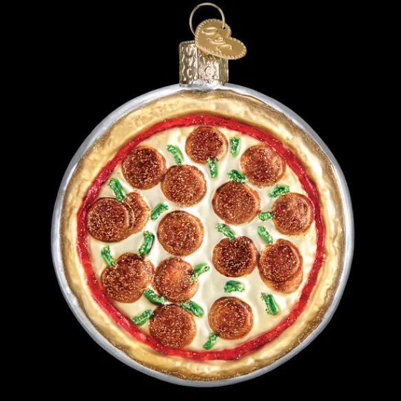 Clearance Old World Christmas Pizza Pie Ornament -