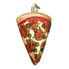 New Old World Christmas Pizza Slice Ornament -