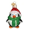 New Old World Christmas Playful Penguin Ornament -