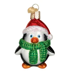 New Old World Christmas Playful Penguin Ornament -