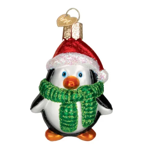 New Old World Christmas Playful Penguin Ornament -