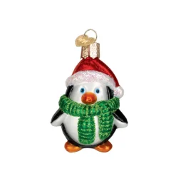 Hot Playful Penguin Ornament - Animals