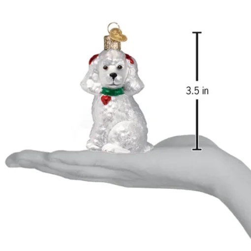 Best Old World Christmas Poodle Ornament -