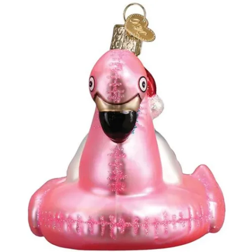 New Old World Christmas Pool Float Snowman Ornament -