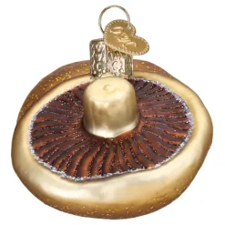Fashion Old World Christmas Portobello Mushrooms Ornament -