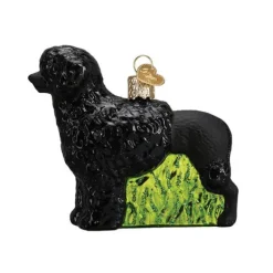 Outlet Old World Christmas Portuguese Water Dog Ornament -