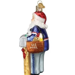Best Sale Old World Christmas Postman Santa Ornament -