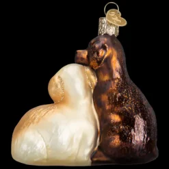 Online Old World Christmas Puppy Love Ornament -