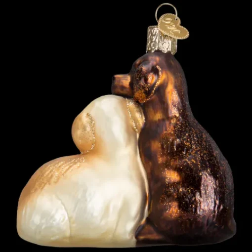 Online Old World Christmas Puppy Love Ornament -