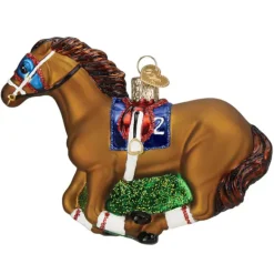 Discount Old World Christmas Racehorse Ornament -