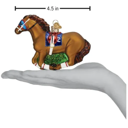 New Racehorse Ornament - Animals