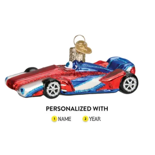 Shop Racing Car Ornament - Kids