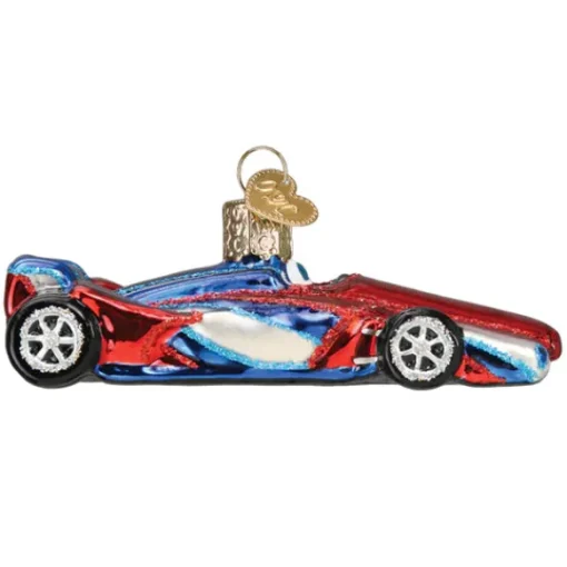 Shop Racing Car Ornament - Kids