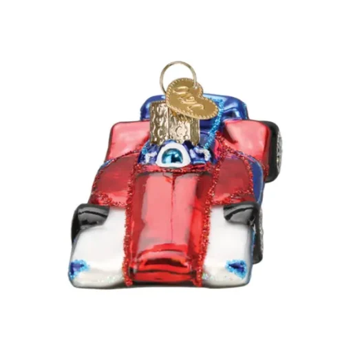 Shop Racing Car Ornament - Kids
