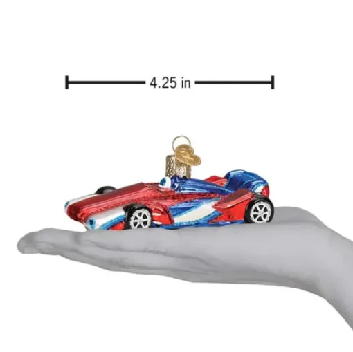 Shop Racing Car Ornament - Kids