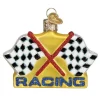 Best Sale Old World Christmas Racing Flags Ornament -