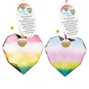 Hot Rainbow Heart Ornament Friends
