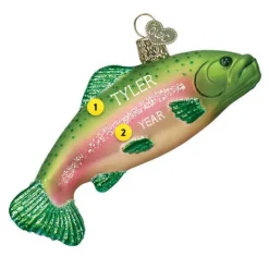 Online Rainbow Trout Ornament - Fish & Reptile