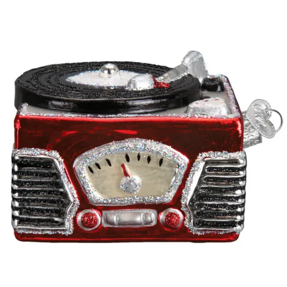 Fashion Record Player Ornament - Music