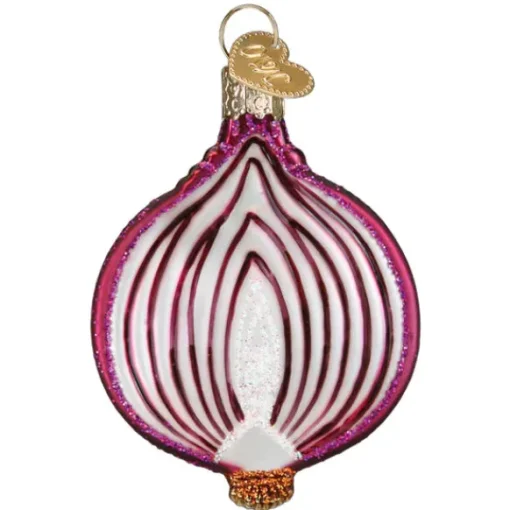 Hot Old World Christmas Red Onion Ornament -