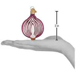 Hot Old World Christmas Red Onion Ornament -
