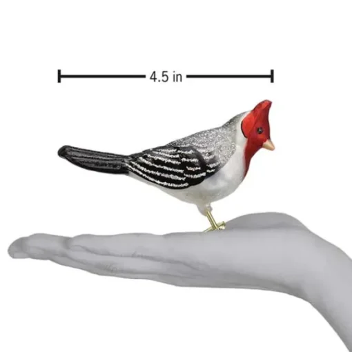 Online Red-Crested Cardinal Ornament - Garden, Birds & Insects