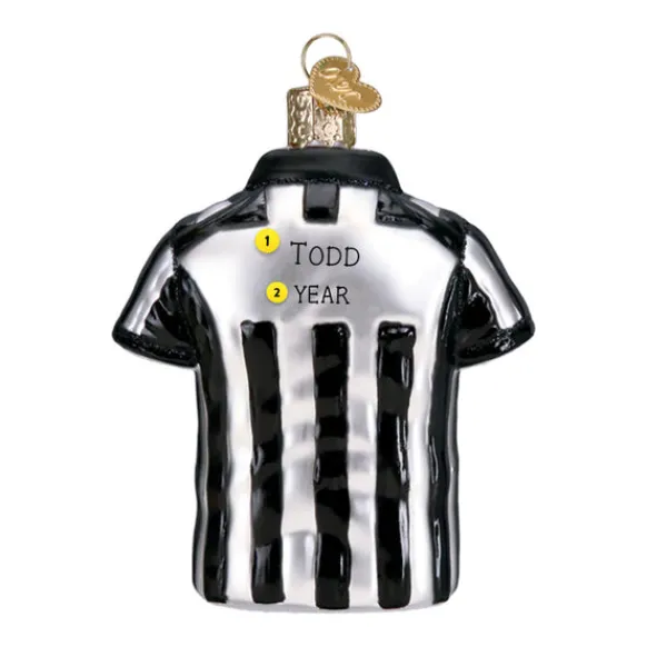 Best Old World Christmas Referee Shirt Ornament -
