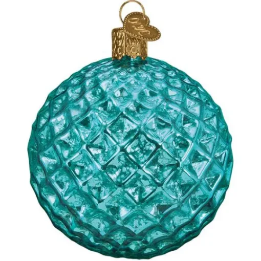 Online Old World Christmas Reflector Ornament-Faceted Sky Reflection Ornament -