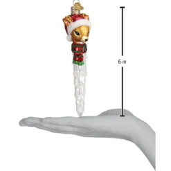 Best Sale Old World Christmas Reindeer Icicle Ornament -