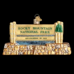 New Old World Christmas Rocky Mountain National Park Ornament -