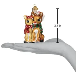 Best Sale Rudolph® And Clarice™ Ornament - Licensed Characters
