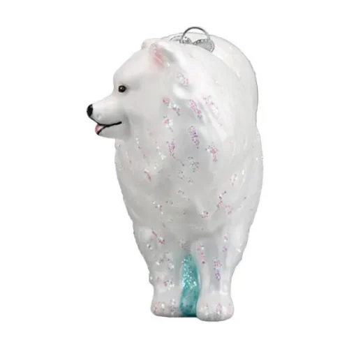 Hot Old World Christmas Samoyed Dog Ornament -
