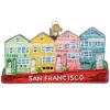 Hot Old World Christmas San Francisco Painted Ladies Ornament -
