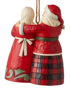 Store Santa & Mrs. Claus Ornament - Jim Shore