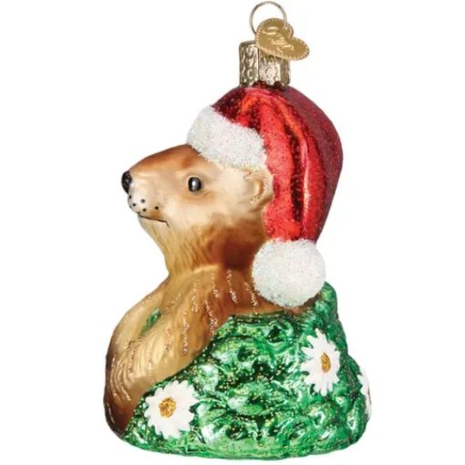 Shop Old World Christmas Santa Groundhog Ornament -