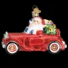 Best Old World Christmas Santa In Antique Car Ornament -