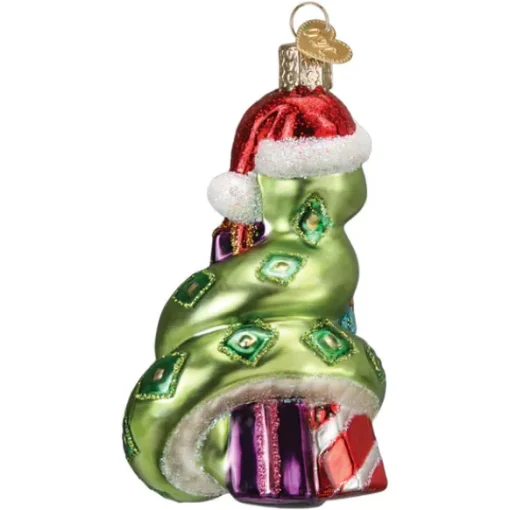 Online Santa Snake Ornament - Fish & Reptile
