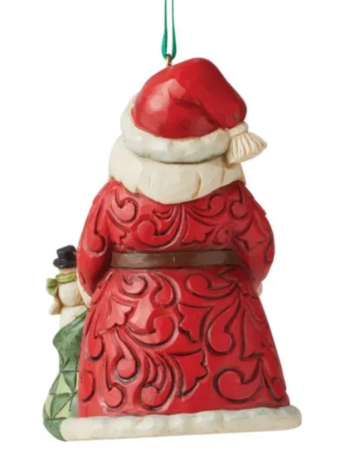 Discount Santa With Toy Bag Ornament - Jim Shore