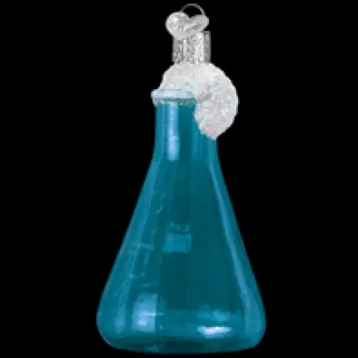 Fashion Science Beaker Ornament - School Days