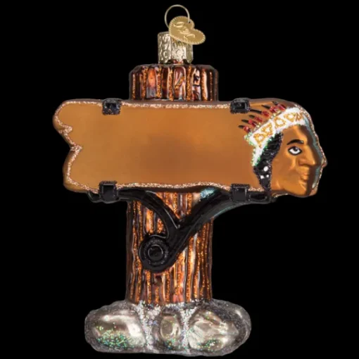 Hot Old World Christmas Sequoia National Park Ornament -