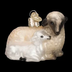 Clearance Sheep With Lamb Ornament - Angels & Religious