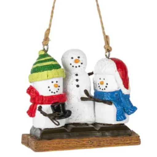 Store Ganz S'Mores Building A Snowman Ornament